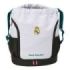Safta Real Madrid Equipacion 26/27 Saco Mochila - Cremallera Bidireccional - Portabotellas - Hombreras de Cinta Ajustables - Com