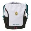 Safta Real Madrid Equipacion 26/27 Saco Mochila - Cremallera Bidireccional - Portabotellas - Hombreras de Cinta Ajustables - Com