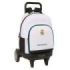 Safta Real Madrid Equipacion 26/27 Mochila con Carro - Extraible - 33L - Portabotellas - Ruedas Antivibracion - Doble Tirador -
