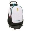 Safta Real Madrid Equipacion 26/27 Mochila con Carro - Extraible - 23L - Portabotellas - Cremallera - Doble Tirador - Asa de Man