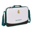 Safta Real Madrid Equipacion 26/27 Maletin con Cremallera - Bandolera Ajustable - Asa Forrada - Doble Tirador - Fondo Semirigido