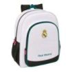 Safta Real Madrid Equipacion 26/27 Mochila - 15L - Adaptable a Carro - Bolsillo Frontal - Portabotellas - Cremallera - Doble Tir