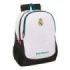 Safta Real Madrid Equipacion 26/27 Mochila - 23L - Adaptable a Carro - Hombreras y Espalda Acolchada - Portabotellas - Cremaller