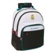Safta Real Madrid Equipacion 26/27 Mochila - Adaptable a Carro - Bolsillo Frontal - Portabotellas - Cremallera con Doble Tirador