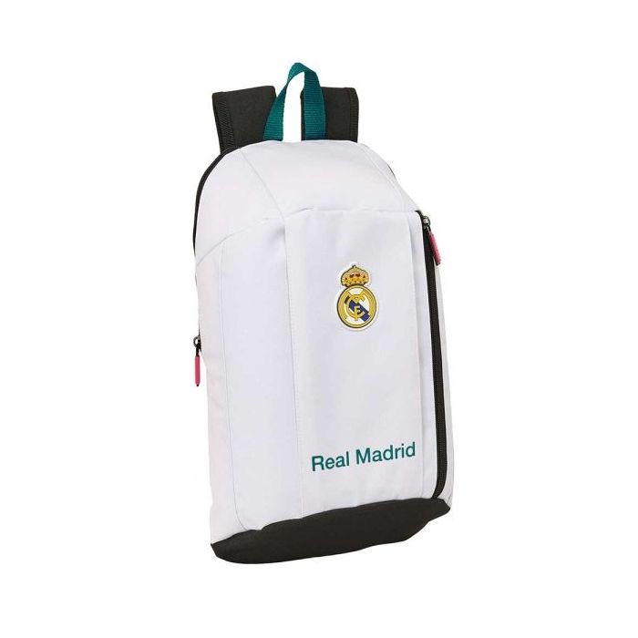 Safta Real Madrid Equipacion 26/27 Mini Mochila - 8.5L - Hombreras Acolchadas - Cremallera Vertical - Asa - Bolsillo Frontal - A