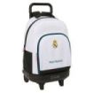 Safta Real Madrid Equipacion 26/27 Mochila con Carro - Extraible - 33L - Portabotellas - Tarjeta de Identificacion Personal - Do
