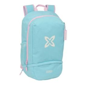 Safta Munich Sky Mochila Zapatillero - Cremallera con Doble Tirador - Bolsillo Interior - Portabotellas - Asa de Mano - 28x51x19