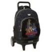 Safta Masters of the Universe Mochila con Carro - Extraible - 33L - Portabotellas - Ruedas Antivibracion - Doble Tirador - Asa d