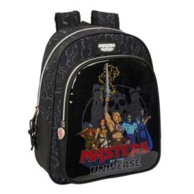 Safta Masters of the Universe Mochila Infantil - Portabotellas - Bolsillo Frontal - Asa de Mano - Adaptable a Carro - Hombreras