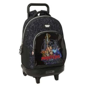 Safta Masters of the Universe Mochila con Carro - Extraible - 33L - Portabotellas - Tarjeta de Identificacion Personal - Doble T