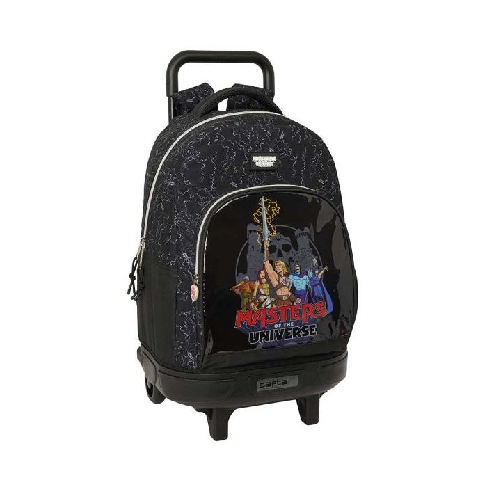 Safta Masters of the Universe Mochila con Carro - Extraible - 33L - Portabotellas - Tarjeta de Identificacion Personal - Doble T