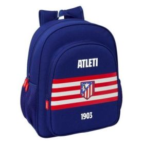 Safta Atletico de Madrid Mochila - 15L - Adaptable a Carro - Bolsillo Frontal - Portabotellas - Cremallera con Doble Tirador - A
