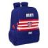 Safta Atletico de Madrid Mochila - 23L - Adaptable a Carro - Espalda Acolchada - Portabotellas - Cremallera con Doble Tirador -