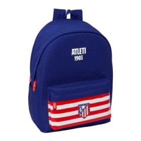 Safta Atletico de Madrid Mochila para Portatiles hasta 15.6  - Bolsillo para Tablet hasta 11  - Antirrobo - Asa de Mano - Conect