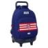 Safta Atletico de Madrid Mochila con Carro - Extraible - 33L - Portabotellas - Tarjeta de Identificacion Personal - Doble Tirado