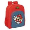 Safta Super Mario Mochila - 15L - Adaptable a Carro - Bolsillo Frontal - Portabotellas - Cremallera con Doble Tirador - Asa de M