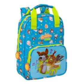 Safta la Granja de Zenon Mochila Infantil - Tarjeta de Identificacion Personal - Bolsillo Frontal - Hombreras Acolchadas - 20x28