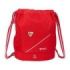 Safta Sevilla FC Saco Mochila - Cremallera Bidireccional - Portabotellas - Hombreras de Cinta Ajustables - Compartimento Inferio