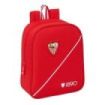 Safta Sevilla FC Mochila Guarderia - 6L - Cremallera - Asa de Mano - Tarjeta de Identificacion Personal - Adaptable a Carrito -