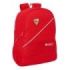 Safta Sevilla FC Mochila - 23L - Adaptable a Carro - Espalda Acolchada - Portabotellas - Cremallera con Doble Tirador - Asa de M