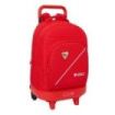 Safta Sevilla FC Mochila con Carro - Extraible - 33L - Portabotellas - Tarjeta de Identificacion Personal - Cremallera con Doble