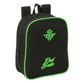 Safta Real Betis Balompie Mochila Guarderia - 6L - Cremallera - Asa de Mano - Tarjeta de Identificacion Personal - Adaptable a C