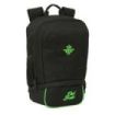 Safta Real Betis Balompie Mochila Zapatillero - Cremallera con Doble Tirador - Bolsillo Interior - Portabotellas - Asa de Mano -