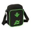 Safta Real Betis Balompie Bolsito con Bandolera Ajustable - Cierre con Cremallera - Compartimento Trasero con Velcro - Bolsillo