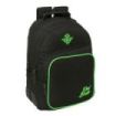 Safta Real Betis Balompie Mochila - Adaptable a Carro - Bolsillo Frontal - Portabotellas - Cremallera con Doble Tirador - Asa de