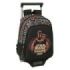 Safta Mandalorian and Grogu Mochila con Carro - Extraible - Portabotellas - Bolsillo Frontal - Asa de Mano - 27x33x10cm - Color