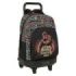 Safta Mandalorian and Grogu Mochila con Carro - Extraible - 33L - Portabotellas - Tarjeta de Identificacion Personal - Cremaller