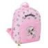 Safta Snoopy Mini Mochila - Bolsillo Frontal y Trasero - Cremallera - Hombreras Ajustables - Asa Superior - Compacta y Ligera -