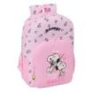Safta Snoopy Mochila - 19L - Adaptable a Carro - Bolsillo Frontal - Espalda Acolchada - Cremallera con Doble Tirador - Asa de Ma