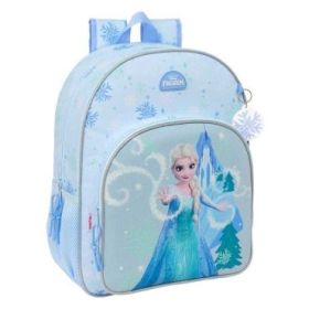 Safta Frozen Mochila - Adaptable a Carro - Bolsillo Frontal - Portabotellas - Cremallera con Doble Tirador - Asa de Mano - Hombr