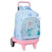 Safta Frozen Mochila con Carro - Extraible - 33L - Portabotellas - Tarjeta de Identificacion Personal - Ruedas Antivibracion - D