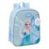Safta Frozen Mochila Guarderia - 6L - Cremallera - Asa de Mano - Tarjeta de Identificacion Personal - Adaptable a Carrito - 22x2