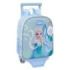 Safta Frozen Mochila con Carro - Extraible - 6L - Tarjeta de Identificacion Personal - Asa de Mano - 22x27x10cm - Color Azul Pas