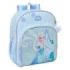 Safta Frozen Mochila - 15L - Adaptable a Carro - Bolsillo Frontal - Portabotellas - Cremallera con Doble Tirador - Asa de Mano -