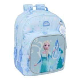 Safta Frozen Mochila - Adaptable a Carro - Bolsillo Frontal - Portabotellas - Cremallera con Doble Tirador - Asa de Mano - Hombr