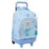 Safta Frozen Mochila con Carro - Extraible - 33L - Portabotellas - Tarjeta de Identificacion Personal - Cremallera con Doble Tir