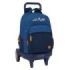 Safta el Pulpo Mochila con Carro - Extraible - 33L - Portabotellas - Tarjeta de Identificacion Personal - Ruedas Antivibracion -