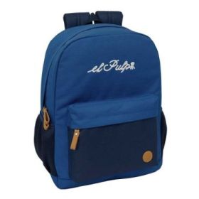 Safta el Pulpo Mochila - Adaptable a Carro - Bolsillo Frontal - Espalda Acolchada - Cremallera con Doble Tirador - Asa de Mano -