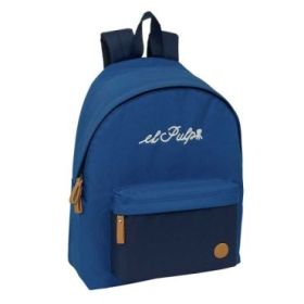 Safta el Pulpo Mochila - Bolsillo Frontal - Espalda Acolchada - Hombreras Ergonomicas - Cremallera con Doble Tirador - Asa de Ma