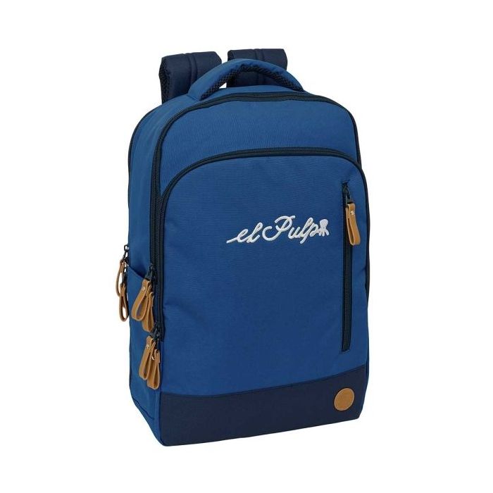 Safta el Pulpo Mochila para Portatiles hasta 15.6  - Portabotellas - Cremallera con Doble Tirador - Bolsillo para Tablet hasta 1