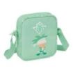 Safta Real Betis Balompie Preescolar Bolsito con Bandolera Ajustable - Compacto - Cierre con Cremallera - 16x18x4cm - Color Verd