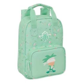 Safta Real Betis Balompie Preescolar Mochila Infantil - Tarjeta de Identificacion Personal - Bolsillo Frontal - Hombreras Acolch