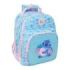 Safta Stitch Waves Mochila - Adaptable a Carro - Bolsillo Frontal - Portabotellas - Cremallera con Doble Tirador - Asa de Mano -