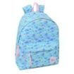 Safta Stitch Waves Mochila - Bolsillo Frontal - Espalda Acolchada - Hombreras Ergonomicas - Cremallera con Doble Tirador - Asa d