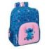 Safta Stitch Lio Mochila - Adaptable a Carro - Bolsillo Frontal - Portabotellas - Cremallera con Doble Tirador - Asa de Mano - H