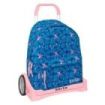 Safta Stitch Lio Mochila con Carro - Extraible - Bolsillo Frontal - Cremallera con Doble Tirador - Asa de Mano - 33x42x15cm - Co
